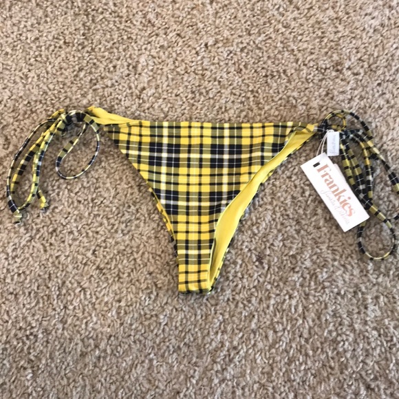 Frankie's Bikinis Other - Frankie’s Bikinis Brie Bottom in Plaid Frankie's Bikinis Other - Frankie’s Bikinis Brie Bottom in Plaid